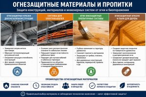 Пропитки и огнезащитные материалы: где применяются, как работают и чем отличаются составы для металла, кабелей и древесины