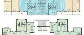 (35 photos) Schemes and photos of apartment layouts of series 55 with dimensions of successful solutions