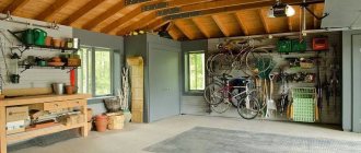 how to decorate garage walls inside