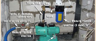 What is a pumping station for a residential building