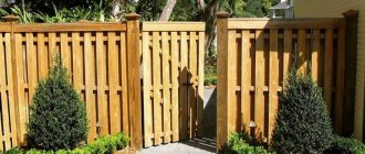 Wooden fences (70 photos): beautiful design ideas