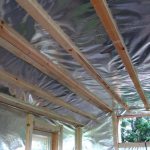 foil vapor barrier for frame walls
