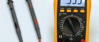 Measuring resistance with a multimeter