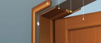 How to assemble a door frame: DIY assembly and installation