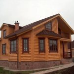 exterior decoration of a timber house