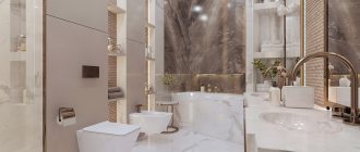 Tiles in the bathroom interior: the most fashionable options