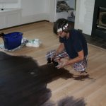 Painting the floor