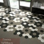 hexagon floor tiles