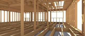 Methods for insulating interfloor ceilings using wooden beams