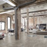 Loft-style walls: brick, concrete and wood in the interior of an apartment (100 photos)