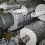 Insulation for sewerage