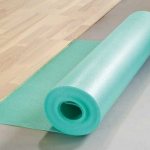 Types of underlays for laying under laminate